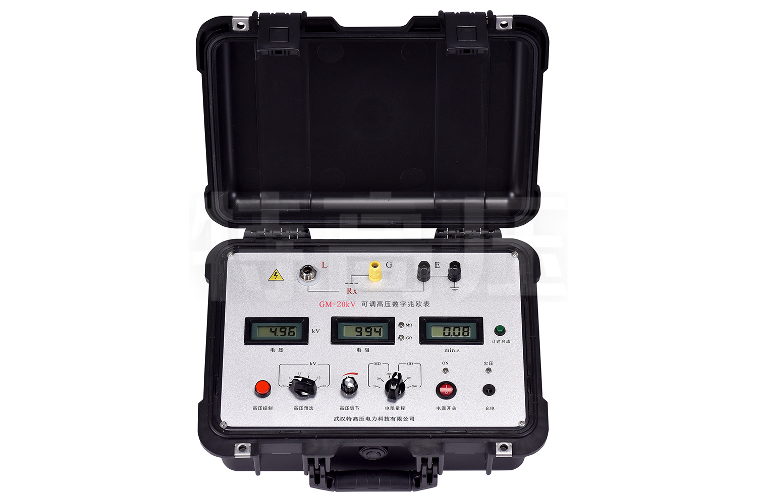 GM-20kV 可調(diào)高壓數(shù)字兆歐表